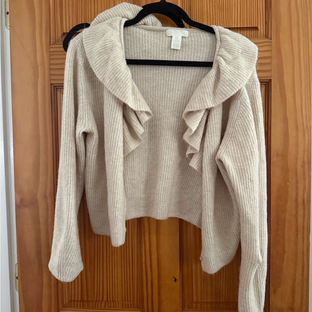 H&M Beige Knit Pullover